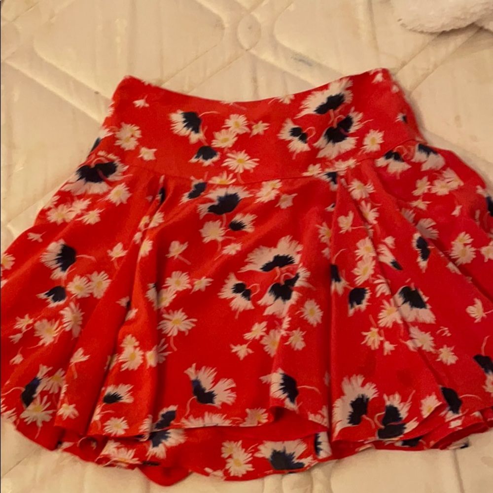 floral skirt